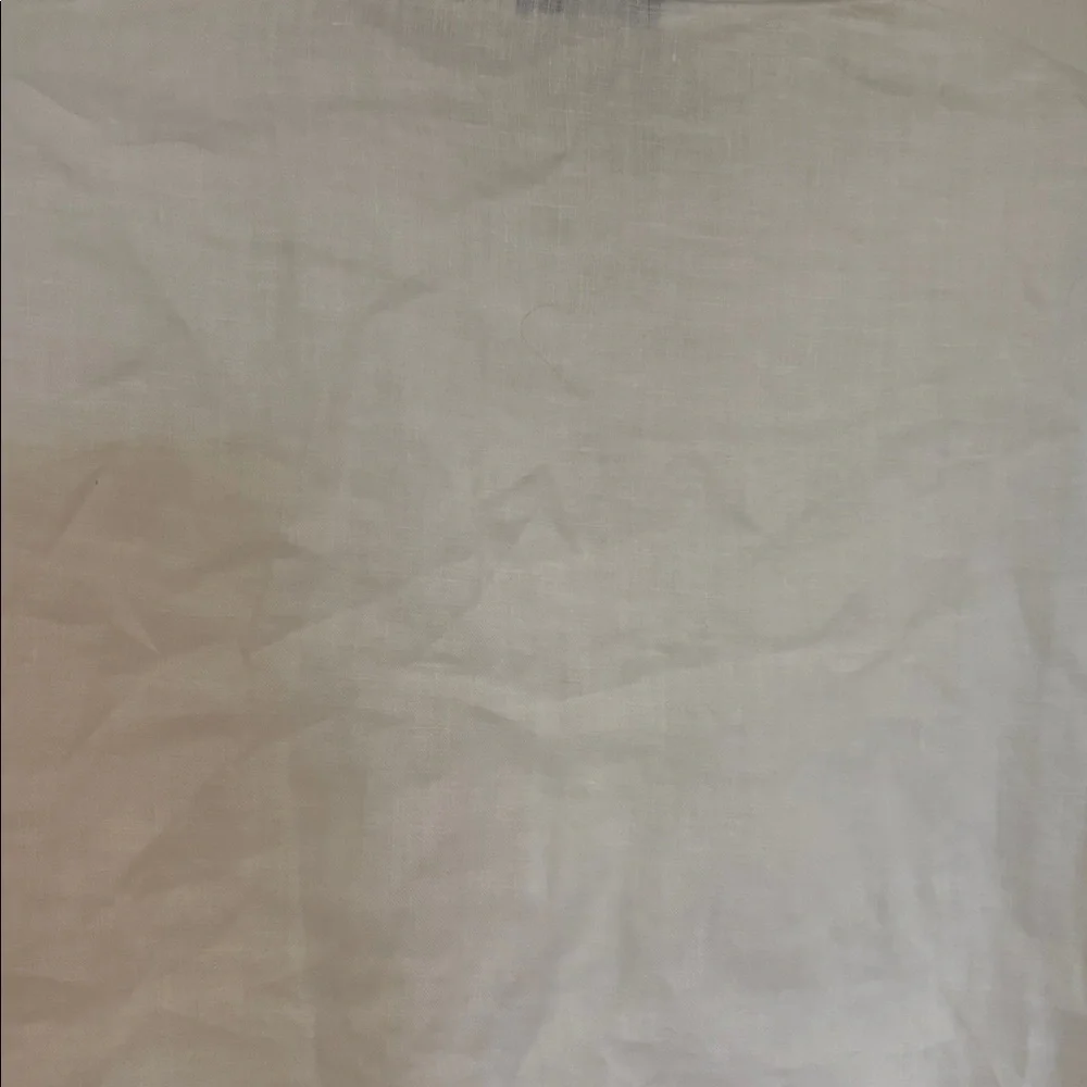 Vince White Linen-Blend Button Collar Shirt - Picture 7 of 7